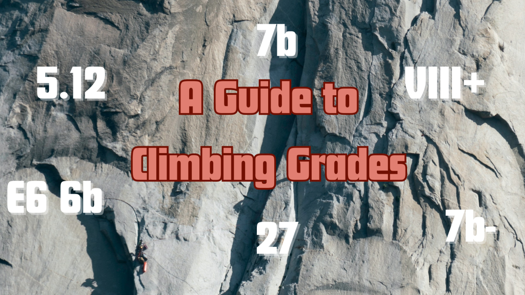 Rock Climbing Grades explained