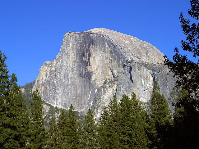 half-dome, yosemite, valley
