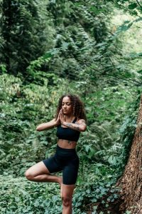 Yoga on the hike of Appalachain Trail
