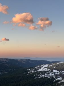 Sunrise Looking West on Quandary Peak